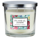 6 x Floral Metal Lid Candle 335g - Jasmine - Premium Quality Tissue Online - Product Image